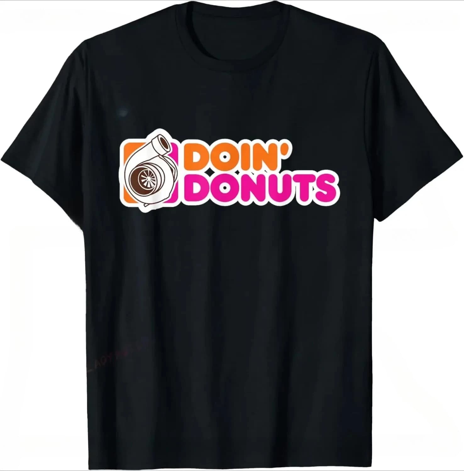 T-shirt divertente per appassionati di auto da corsa e drifting Doin Donuts, stile estivo, moda Harajuku, casual, streetwear, Y2k.