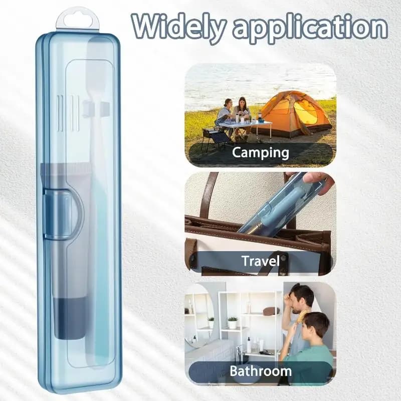 Transparent Toothbrush Travel Case Portable Holder Storage Box For Toothpaste Bathroom Organizer