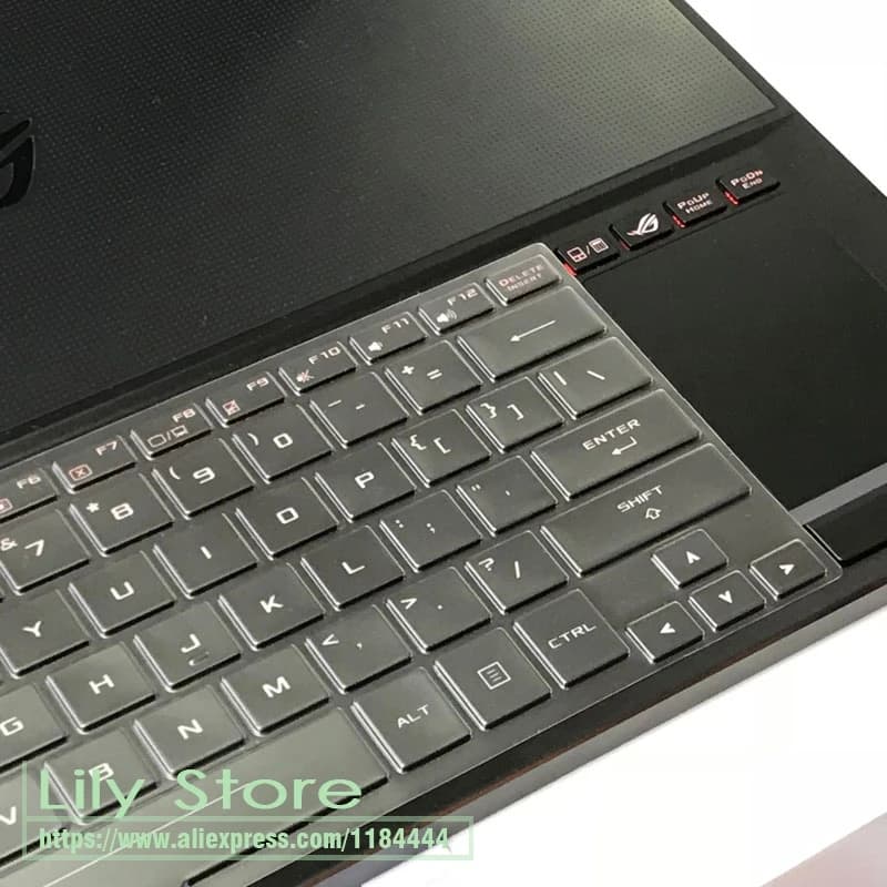 For ASUS ROG Zephyrus S GX501GI GX501VI GX501VS GX531GS GX531GW GX531GX ROG GX701 gx701gx gx701gxr TPU keyboard cover skin