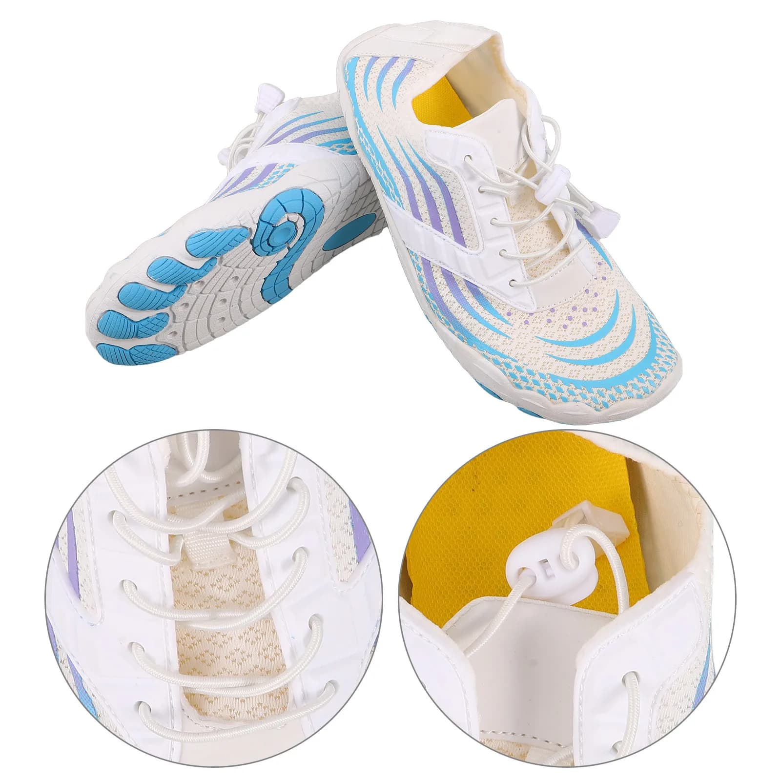 1 pair of non-slip water shoes for men and women, fast drying, for swimming pool, river, hiking, snorkeling, rowing