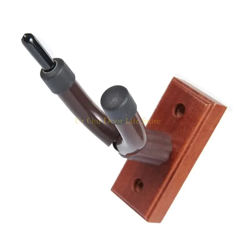 Sistema montaggio facile 77UF Rack da parete con struttura in legno adatto per ukulele per violino