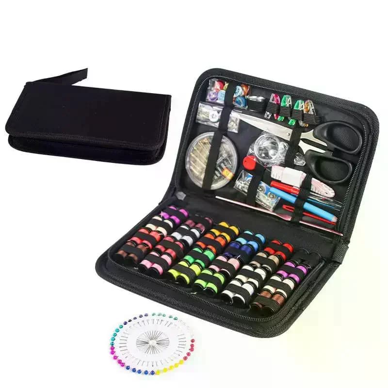 86/172 pz/1 Set Kit Da Cucire Con Fili Aghi Forbici Misura di Nastro Bottoni Borsa di Immagazzinaggio Portatile Da Viaggio Scatola Da Cucire strumenti