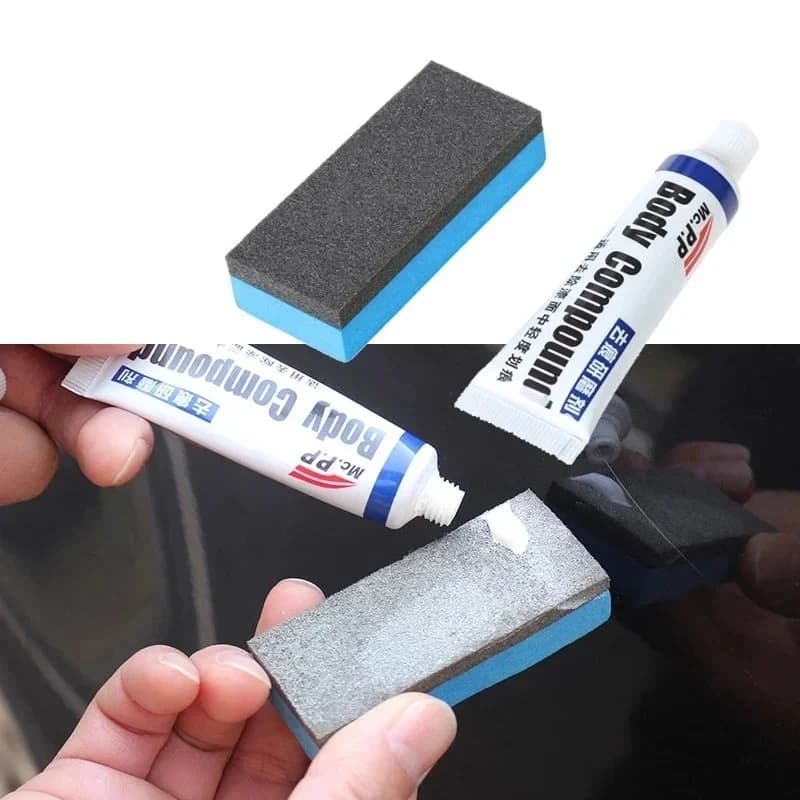 Set da 1-6 Pezzi per Rimozione Graffi Auto, Cura della Vernice, Pasta Lucidante e Composto per Riparazione Carrozzeria