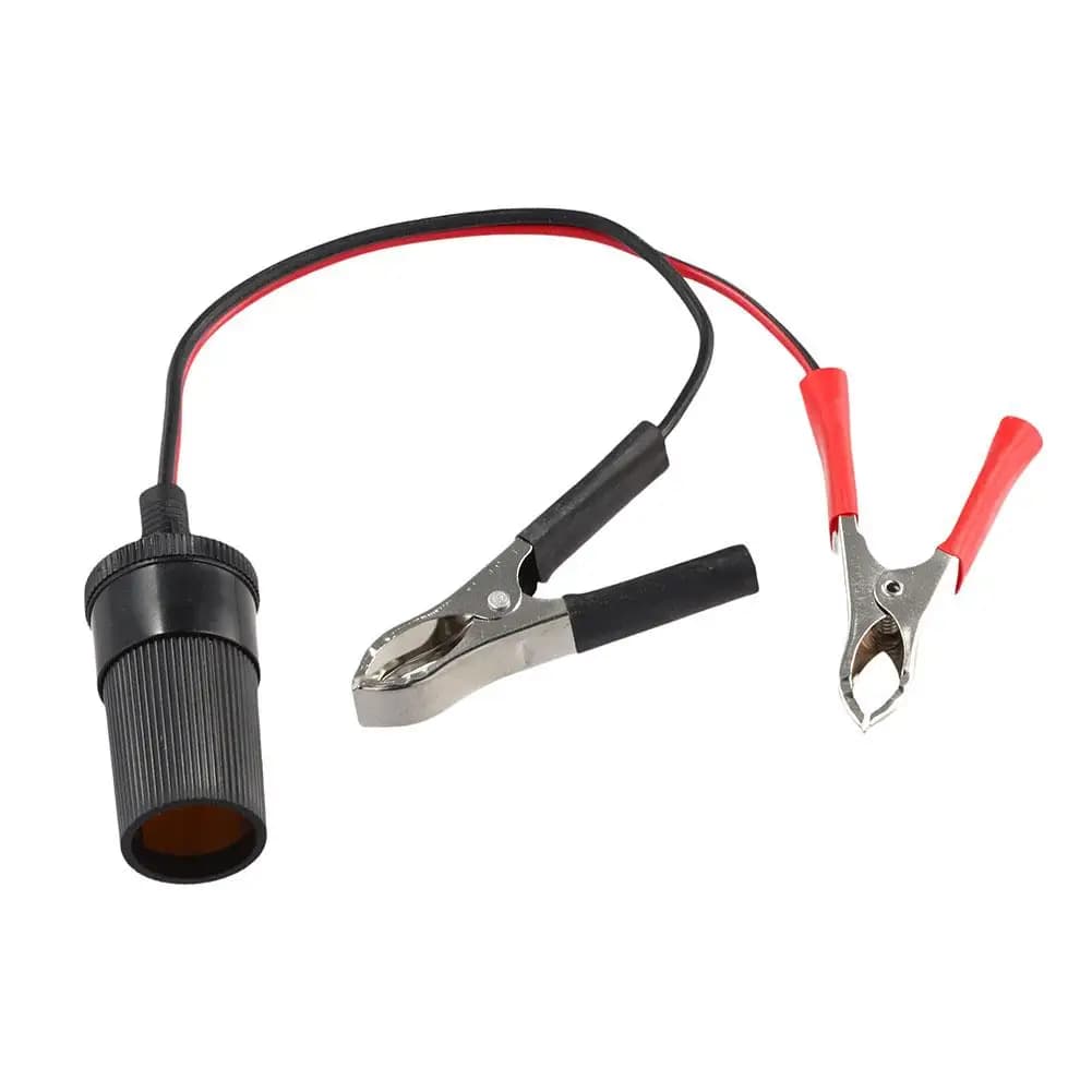Presa accendisigari per auto Batteria in rame puro ad alta potenza per auto Volt Presa per presa per sigaretta per auto femmina Clip da 12 V con a 24 V X0K9