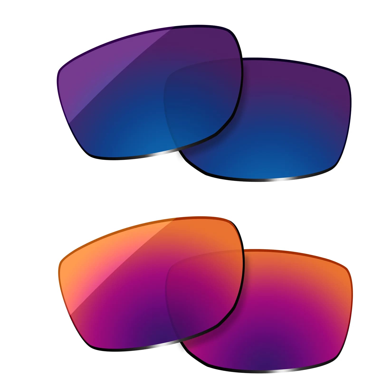 OOWLIT Lenti di ricambio polarizzate per occhiali da sole Oakley Nanowire 4.0