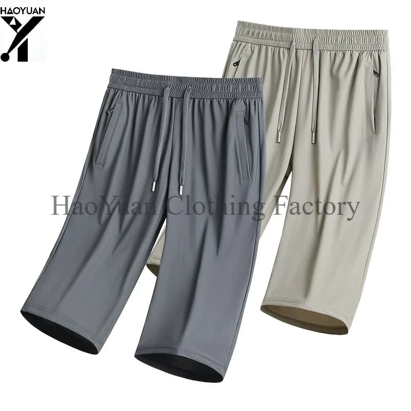 Men's Sports Shorts Casual Breathable Outdoor Cycling Hiking Training Camping Tourism Fitness Running Men's Home Cropped Pants