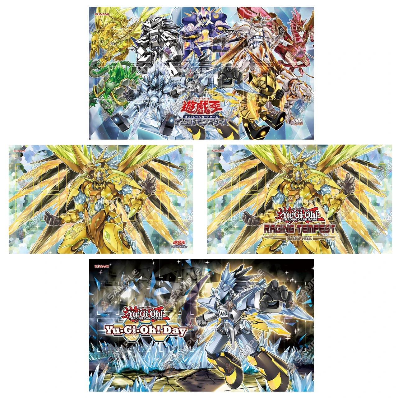 Yu-Gi-Oh! Serie Crystron 600x350mm Tappetino per giocatore singolo Crystron Quariongandrax Bordo cucito Tappetino per gioco da tavolo in gomma Regali giocattolo