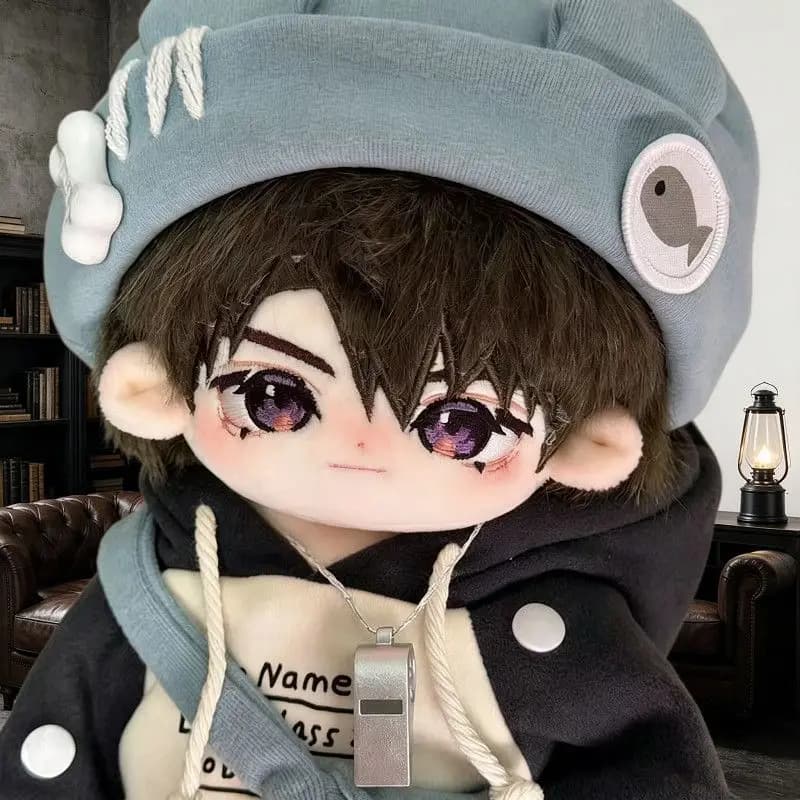 Game Love and Deepspace Caleb Plush 20cm Cotton Handsome Figures Gift Role Play Figures Gift Xmas Gift Halloween Collection