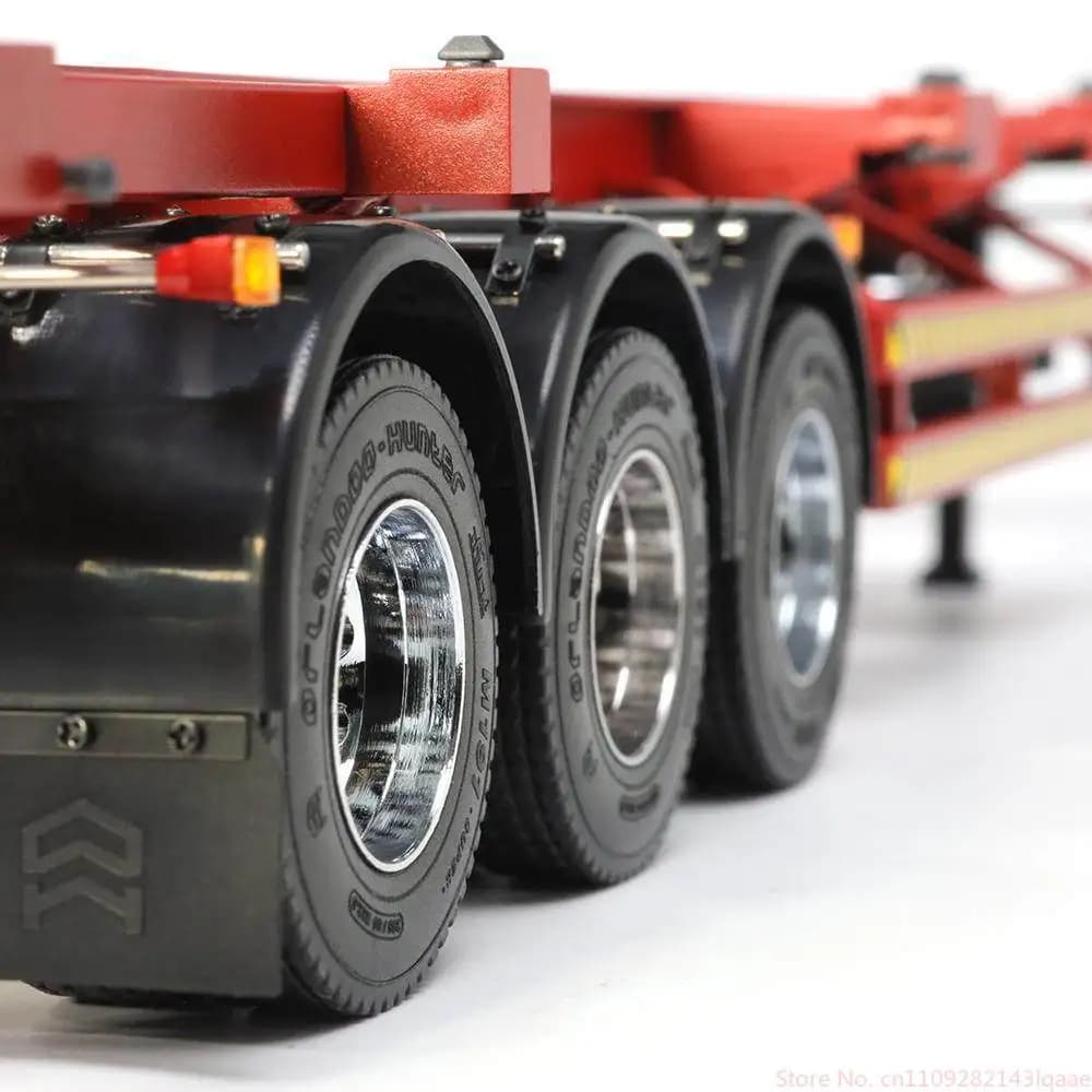 Kit Modello di Chassis per Container 1:32 Oh32n03, Non Assemblato, Parti di Ricambio per Modellismo da Scrivania