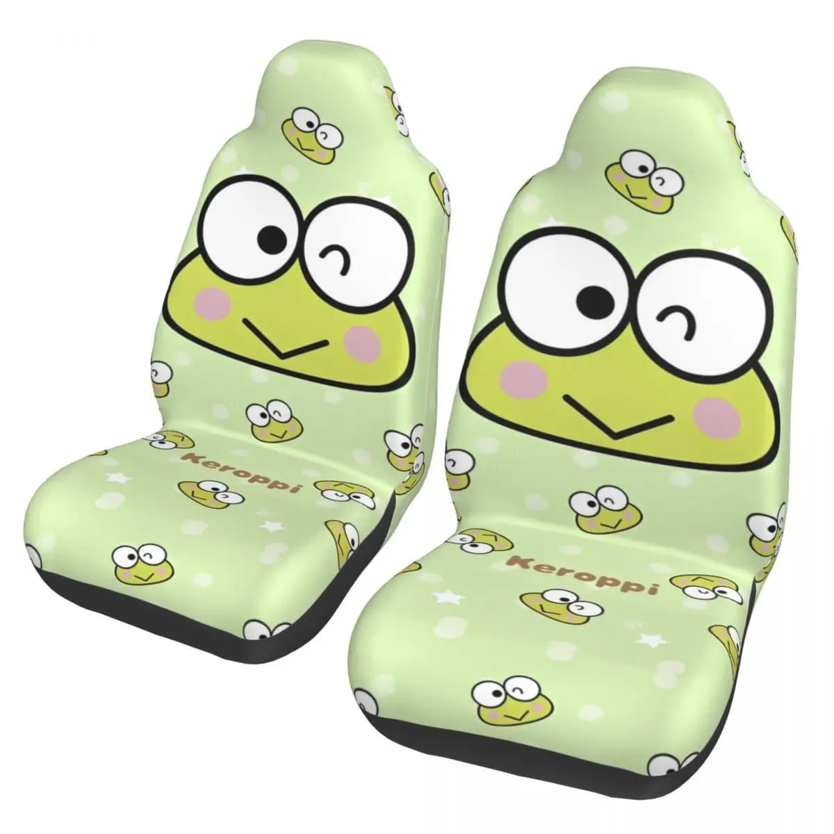 Cartoon Keroppi Universal Car Seat Cover Off-Road Woman Nice Car Seat cushion Polyester Hunt