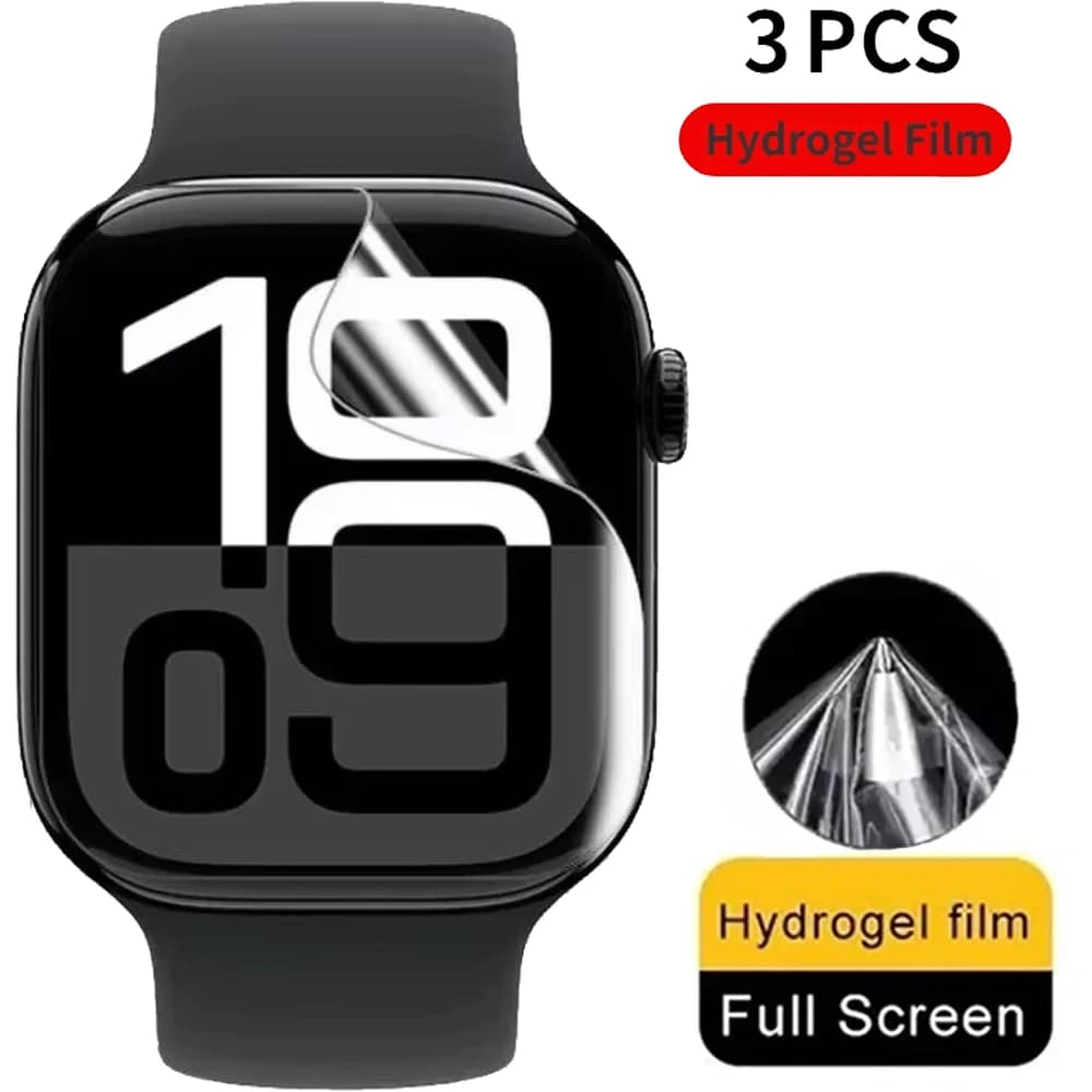 Pellicola proteggi schermo in vetro speciale per Apple Watch 11 10 46/42mm Ultra/2/3 49mm HD Pellicola idrogel iWatch 9 8 7 6 5 SE 45/41/44mm