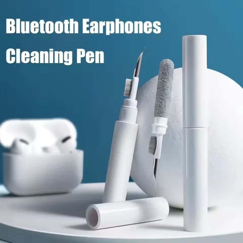Wireless headset cleaning kit for Airpods Pro 3 2 1, Bluetooth headset cleaner with pen brush and earphone case - Cleaning tools