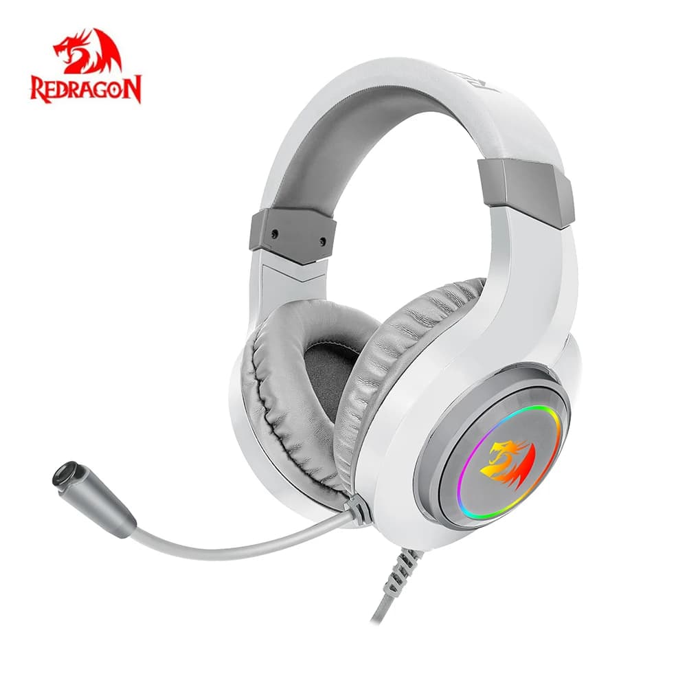 Redragon for gaming headphones PS4 Stereo RGB headphones with microphone for the new Gamer for Tablet Xbox One/Laptop/ PC