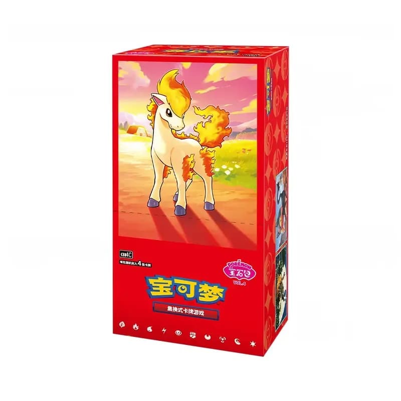 Hot Pkm Ptcg Scarlet&Violet Gem Pack Vol.4 Serie Versione Cinese Semplificata Booster Collection Blind Box Giocattoli Carte Regalo