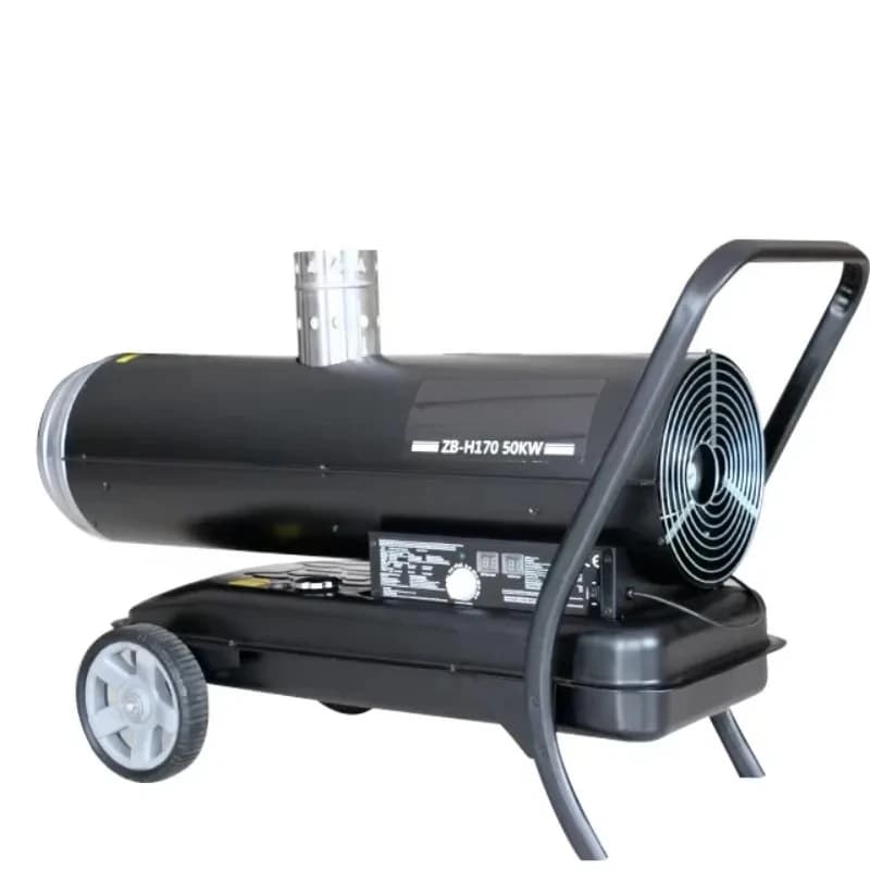 HotZOBO 20kw 30kw 50kw Heat Gun Indirect Oil Industrial Construction Farm Pig Greenhouse Heater Workshop Heatin