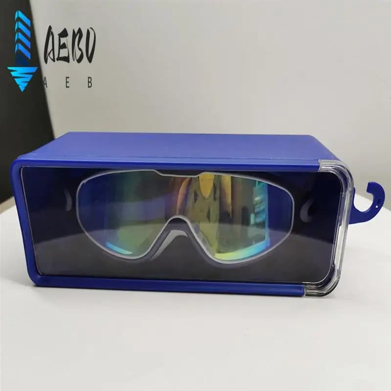 AEB0-Swimming glasses Pool glasses Anti-sweeping UV protection No loss Wide view suitable for adult men Women Young teenagers Over 15 Black