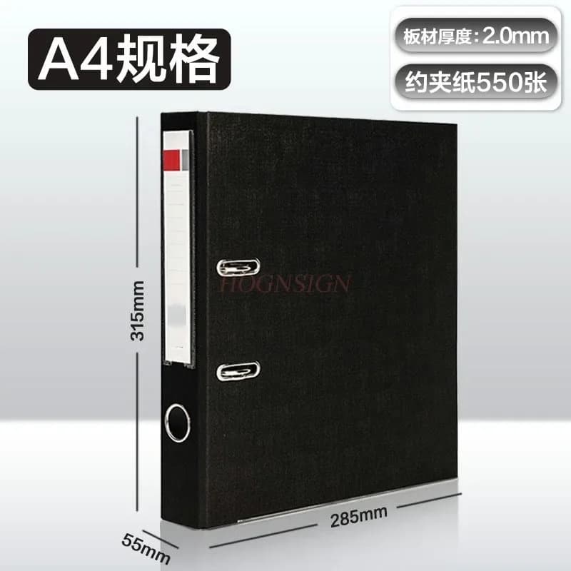 Folder perforation, drilling, storage and organization of book data clip detachable double hole A4 thickened clip