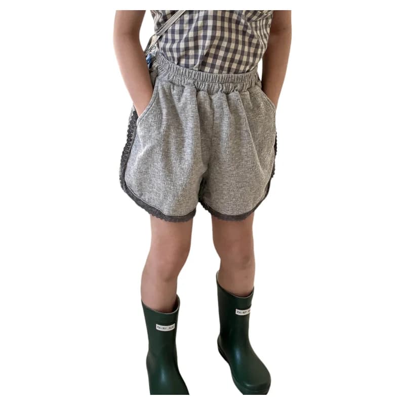 Nuovi Pantaloncini Estivi in Pizzo per Bambine, Pantaloni Casual in Cotone, Shorts Larghi alla Moda per Bambine