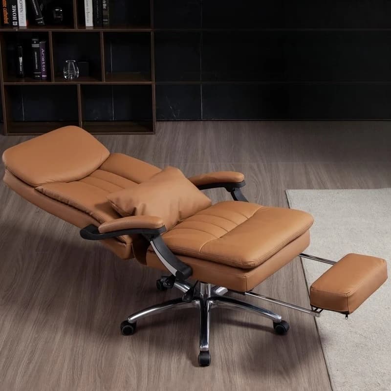 Computer Gaming Office Sedia relax Poltrona ergonomica rilassante chaise Sedia reclinabile Ufficio girevole singolo Mobili per camera