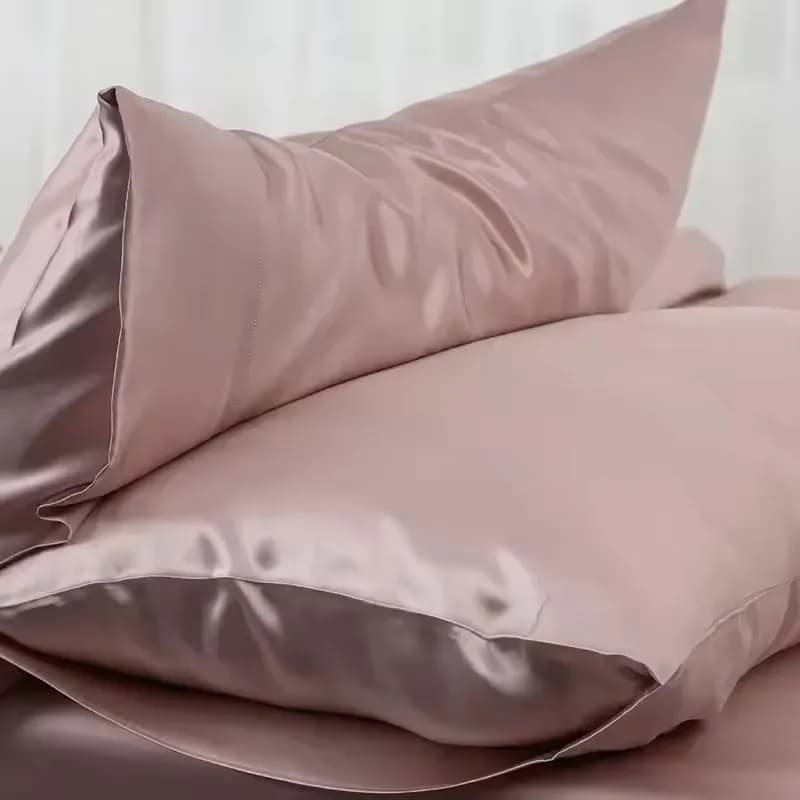100% natural frost silk pillow cover, true silk to protect hair and skin, customizable pillow pillowcase of any size, duvet cover.