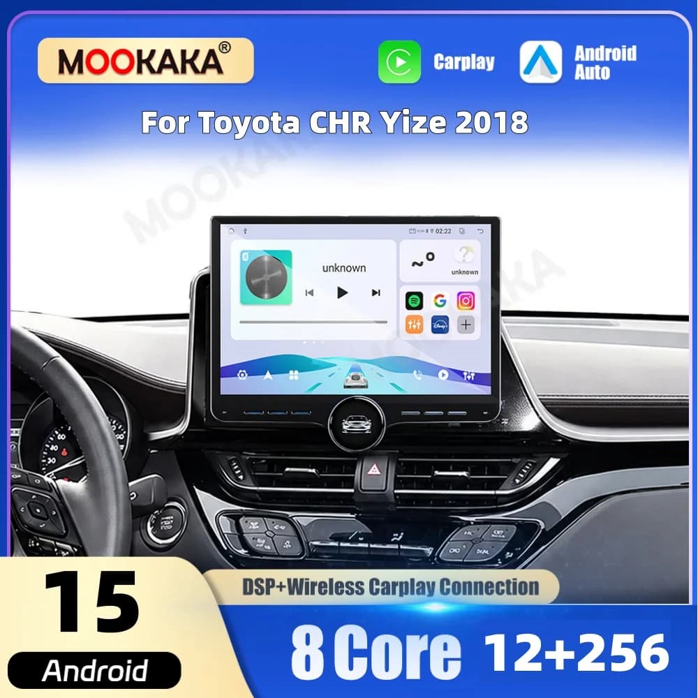 11.5 inch Car Multimedia Player Android Touch Screen For Toyota CHR Yize 2018 Car Radio GPS Navigation CarPlay Auto Head Unit