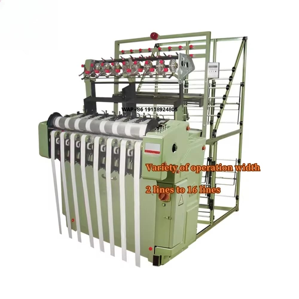 YiTai Fully Automated Elastic Band Weaving Machine with Precision Loom for Lingerie and Waistband Making
