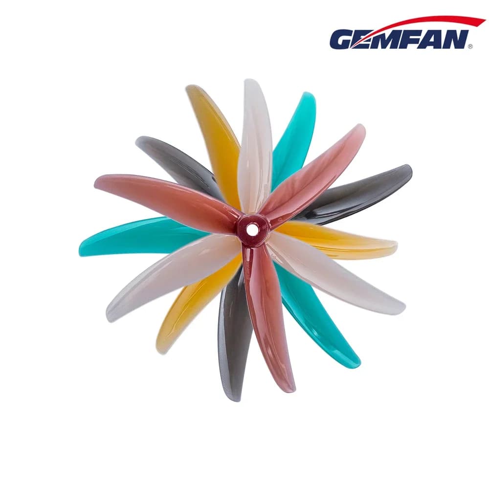 24pcs/12pairs Gemfan 3 pale eliche F3 F4 F3S F4S Freestyle 5.1x3x3 5.1x3.6x3 PC puntelli fai da te Racing FPV Drone