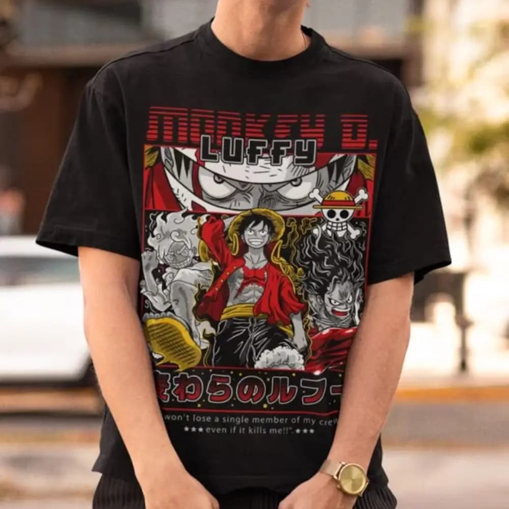 New Summer Arrivals: T-Shirt Classic Theme Anime and Comics, Short Sleeve, Crewneck, for Men and Women, Clothing for Couples
