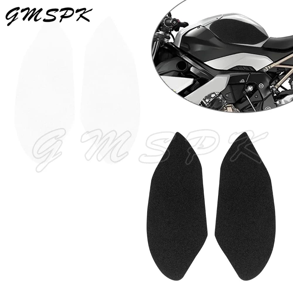 Moto antiscivolo Rilievo del Carro Armato Della Protezione Adesivo Gas Smerigliato Ginocchio Grip Trazione Decalcomania Laterale Misura per BMW S1000R S1000RR S1000 R RR