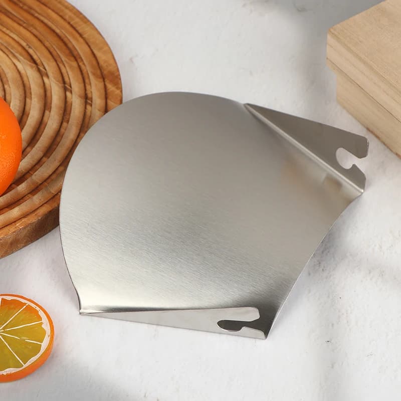 Protezione universale in acciaio inossidabile per beccucci di versamento per mixer, protezione antispruzzo per robot da cucina, protezione di sicurezza per la cucina