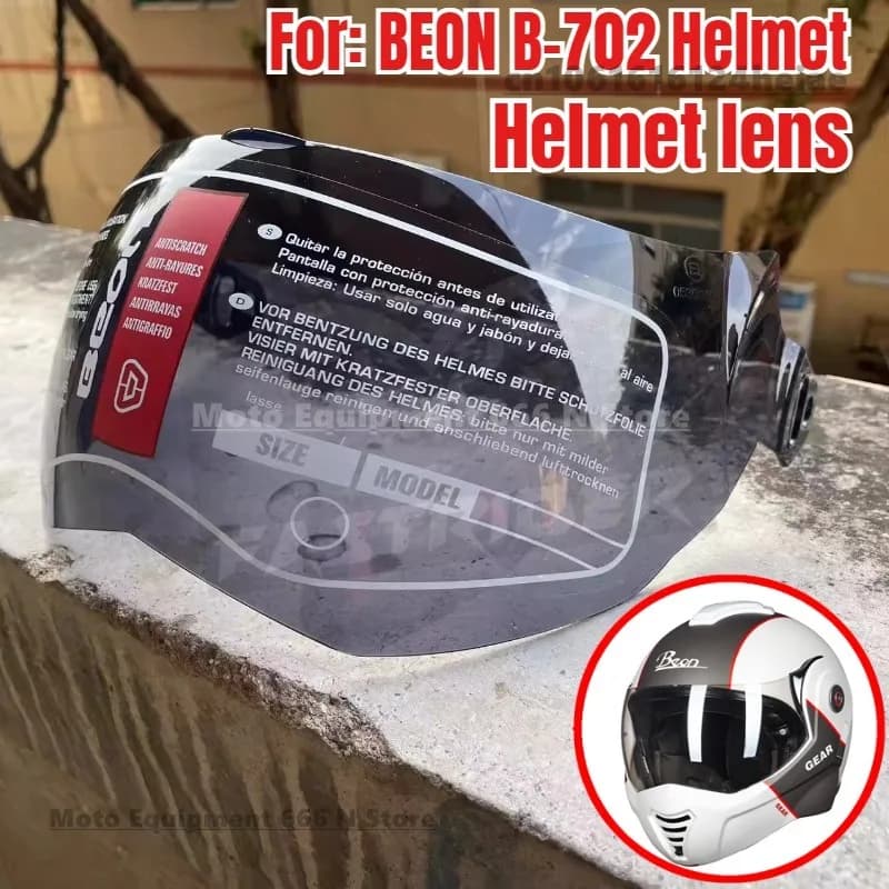 Accessorio di ricambio per casco con lente per casco apribile originale BEON B702 B-702