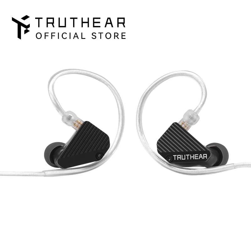 Auricolari TRUTHEAR PURE 1DD + 3BA Hybird Wired intrauricular headphones HIFI 3.5 mm plug 2 pin headphones 0,78 mm