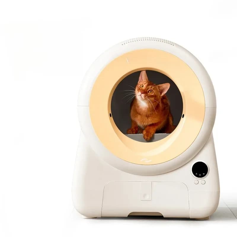 Lettiera per gatti Trace, lettiera automatica per gatti, di grandi dimensioni, antispruzzo e deodorante.