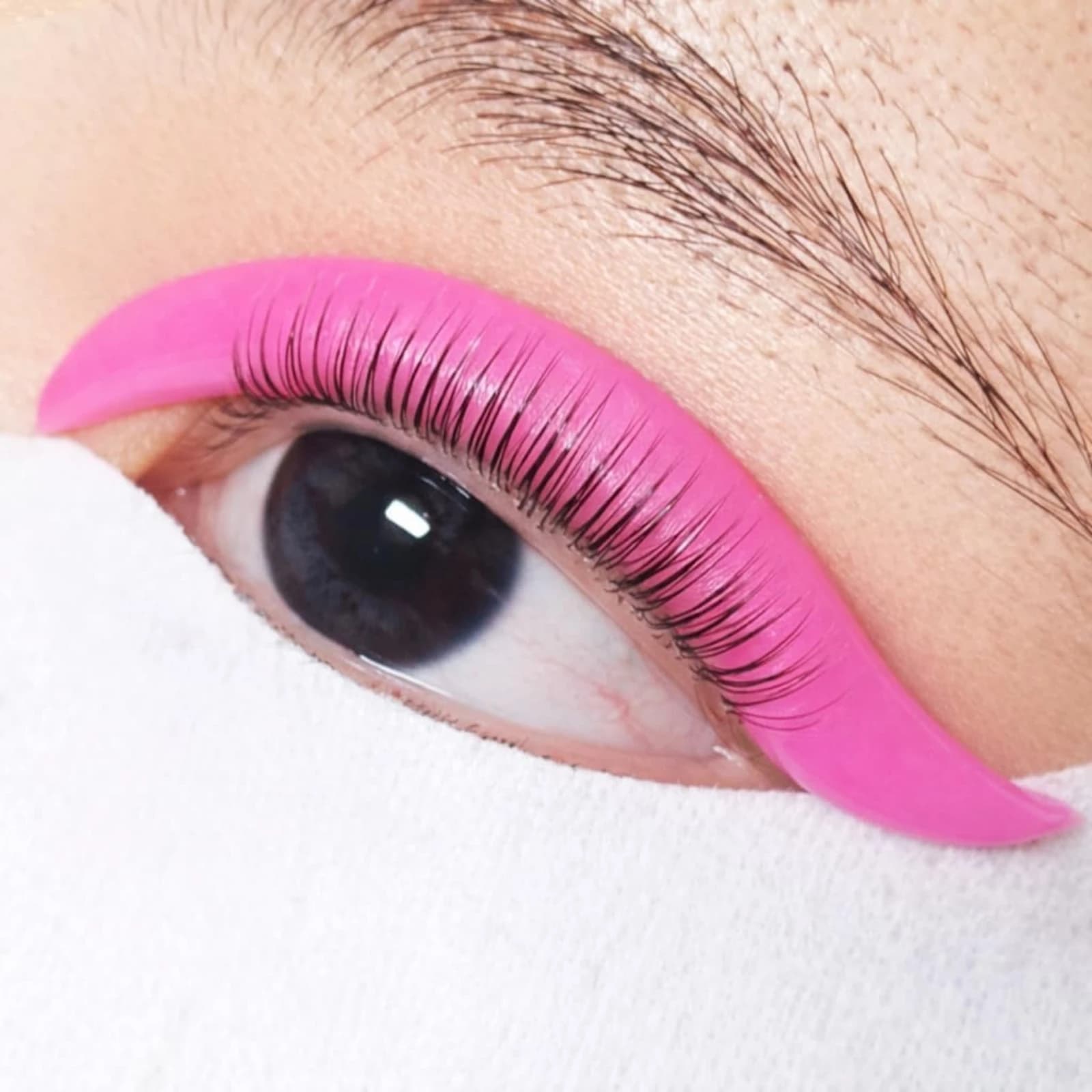 Lomansa Super Sticky Silicone Eyelash Perm Pad Sticky Lash Rod Shield Lifting 3D Folding Accessories Health Beauty Tool