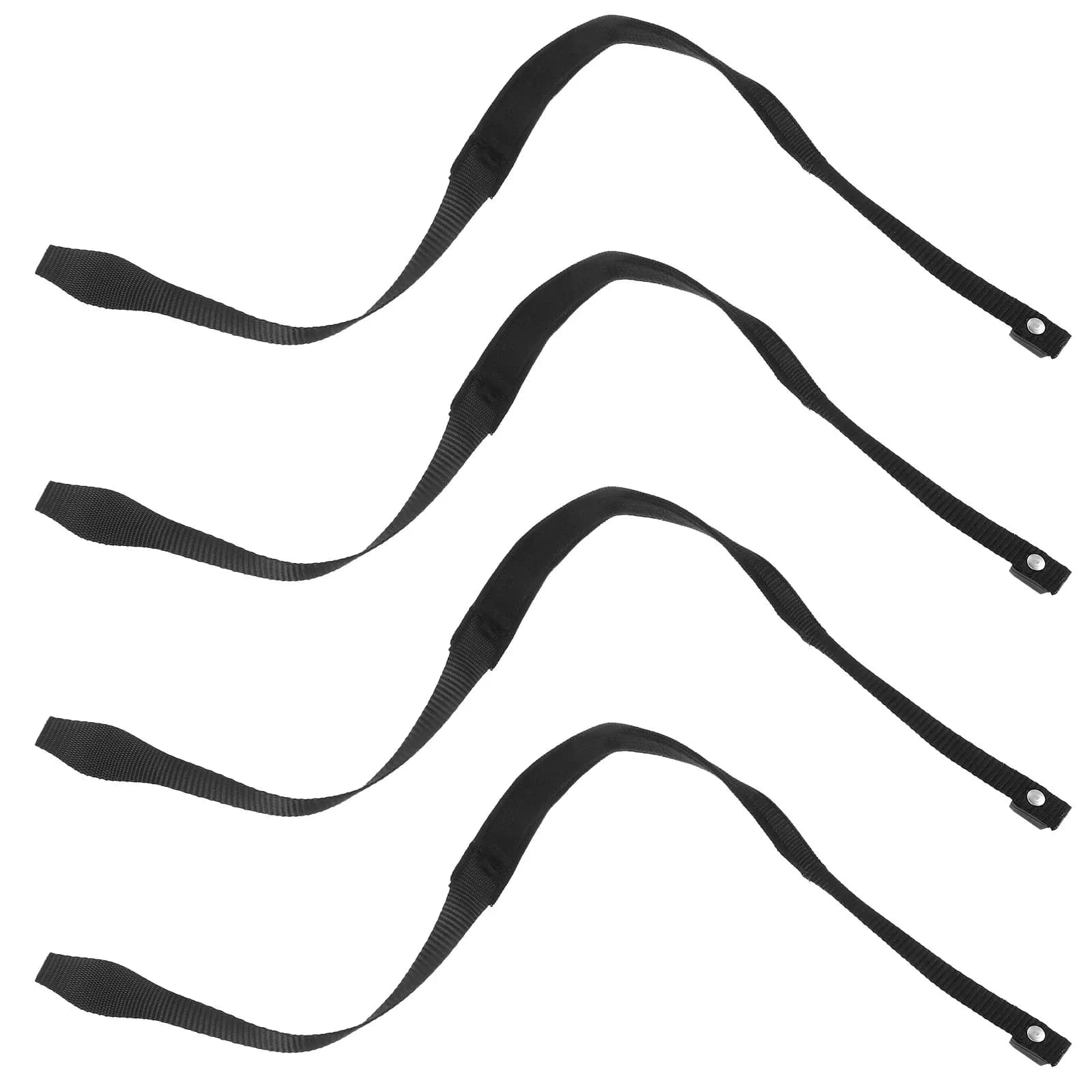 4 Paia di Cinturini di Polso per Sci Regular, Trekking Stick Straps with Larga and Street for Hiking, Climbing and Skiing