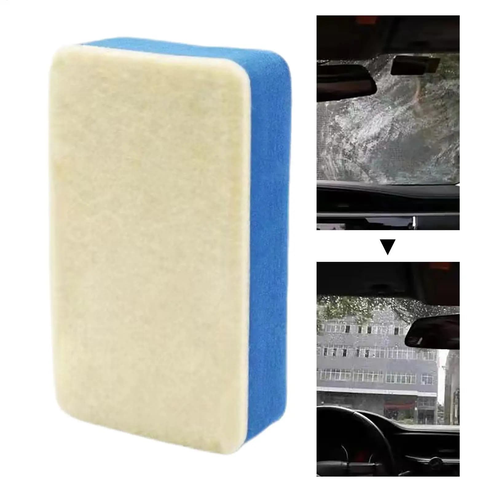 1 Pezzo Spugna Applicatrice per Rivestimento Ceramico Auto, Spugne per Cera Nano su Vetro, Spugne per Carrozzeria, Strumenti di Manutenzione