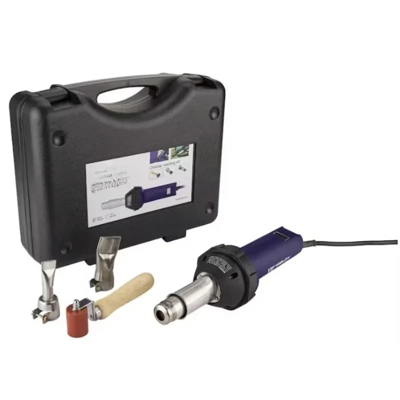 Saldatrice HT1600 per uso industriale, strumento manuale per saldatura di striscioni pubblicitari e PVC, pistola termica per saldatura plastica