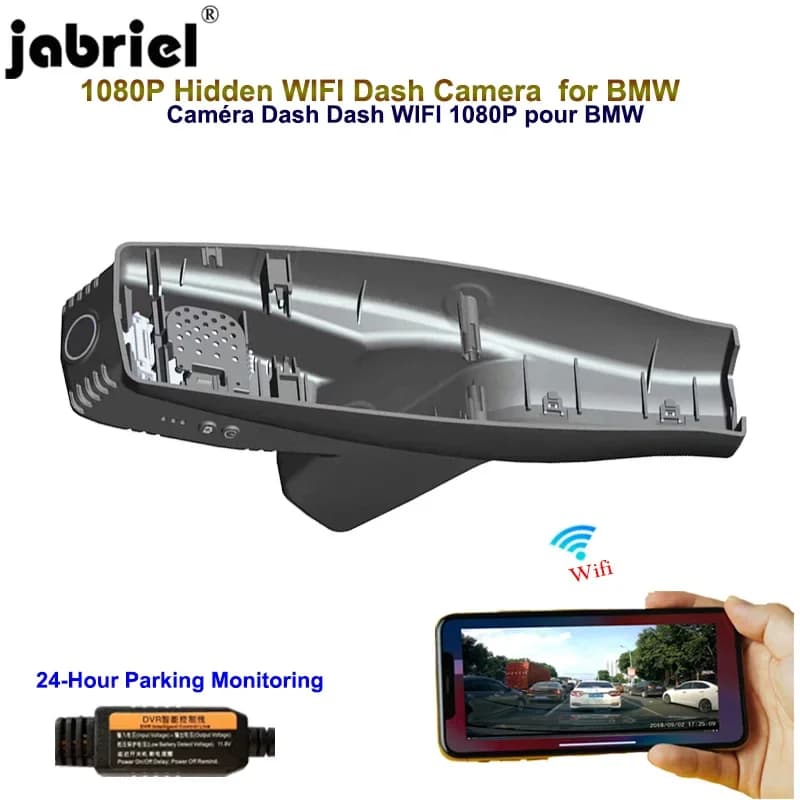 Jabriel Per Il 2013 2014 2015 2016 2017 2018 2019 2020 BMW I3 I01 Android IOS 1080P Auto Dash Camera Wifi Auto Dvr Macchina Fotografica Dell'automobile