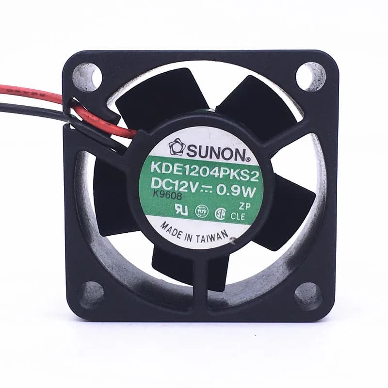 Ventola di raffreddamento a 2 fili SUNON KDE1204PKS2 CC 12 V 0,9 W 40 x 40 x 20 mm