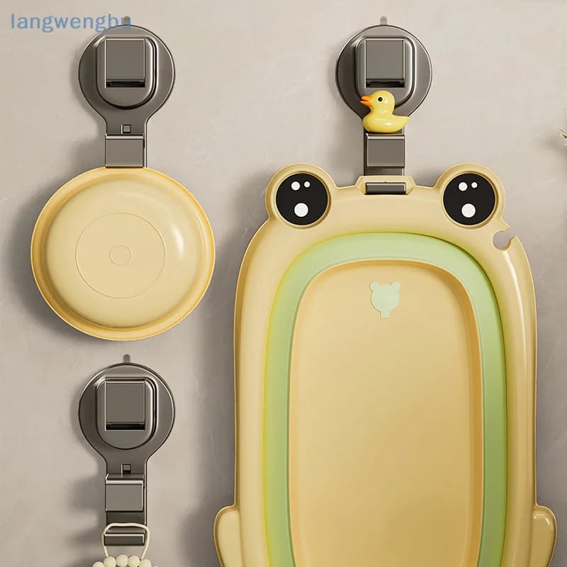 Nuovo gancio a ventosa Gancio portaoggetti per lavabo a parete Staffa per rack di stoccaggio per lavabo da bagno Forniture per cucina da bagno