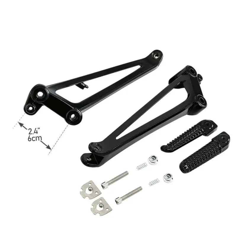Staffa per pedana poggiapiedi passeggero posteriore moto per YAMAHA YZF R1 YZF-R1 2009-2014