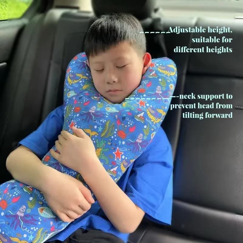 Y-Shaped Car Neck Pillow: Comfortable and Safe, Essential for Long Drives - Perfect Car Interior Accessory