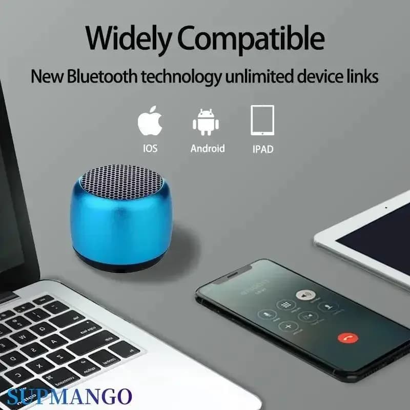 Mini USB M1 Altoparlante Bluetooth portatile Musica Stereo Surround Subwoofer esterno Altoparlante Lettore audio Altoparlante Microfono
