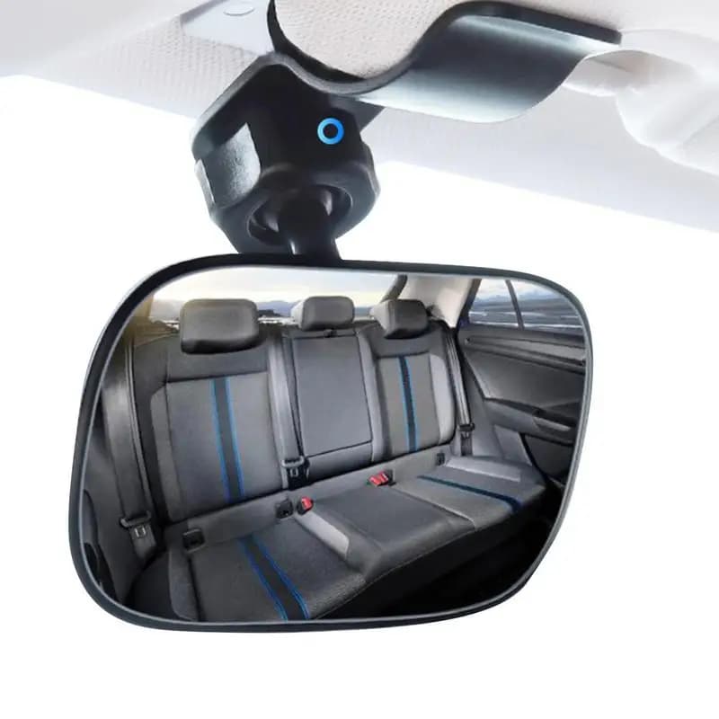 Specchietto retrovisore per auto per bambini, monitor per specchietto retrovisore automatico di sicurezza, specchietto convesso posteriore per bambini regolabile a 360 gradi per interni auto