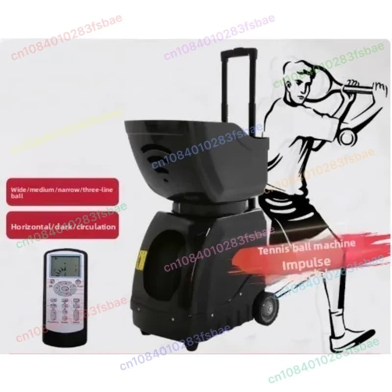 E500 Macchina automatica per lanciare palline da tennis, telecomando programmabile, per esercitarsi