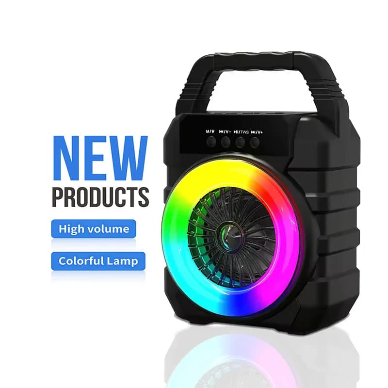 Prezzo speciale transfrontaliero Altoparlante Bluetooth portatile wireless da 4 pollici Mini subwoofer portatile Scheda audio plug-in ad alto volume