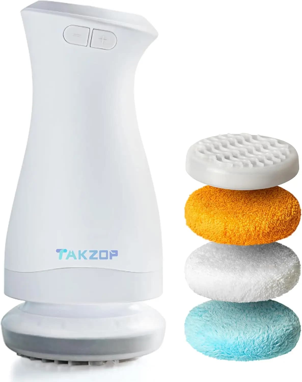 Wireless massage plate for cellulite and lymphatic drainage, lightweight body modeling tool (white)