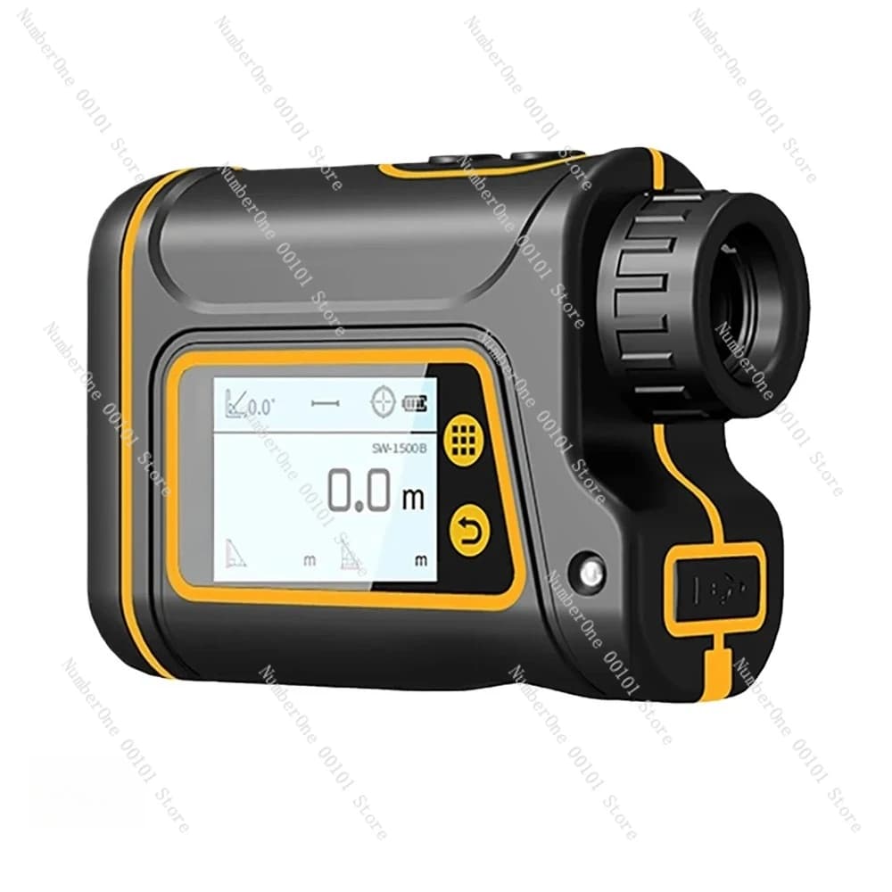 Telemetro Golf Misuratore di distanza Telemetro laser 1000M 1500M Telemetri Fotocamera professionale Forniture per golf Accessori