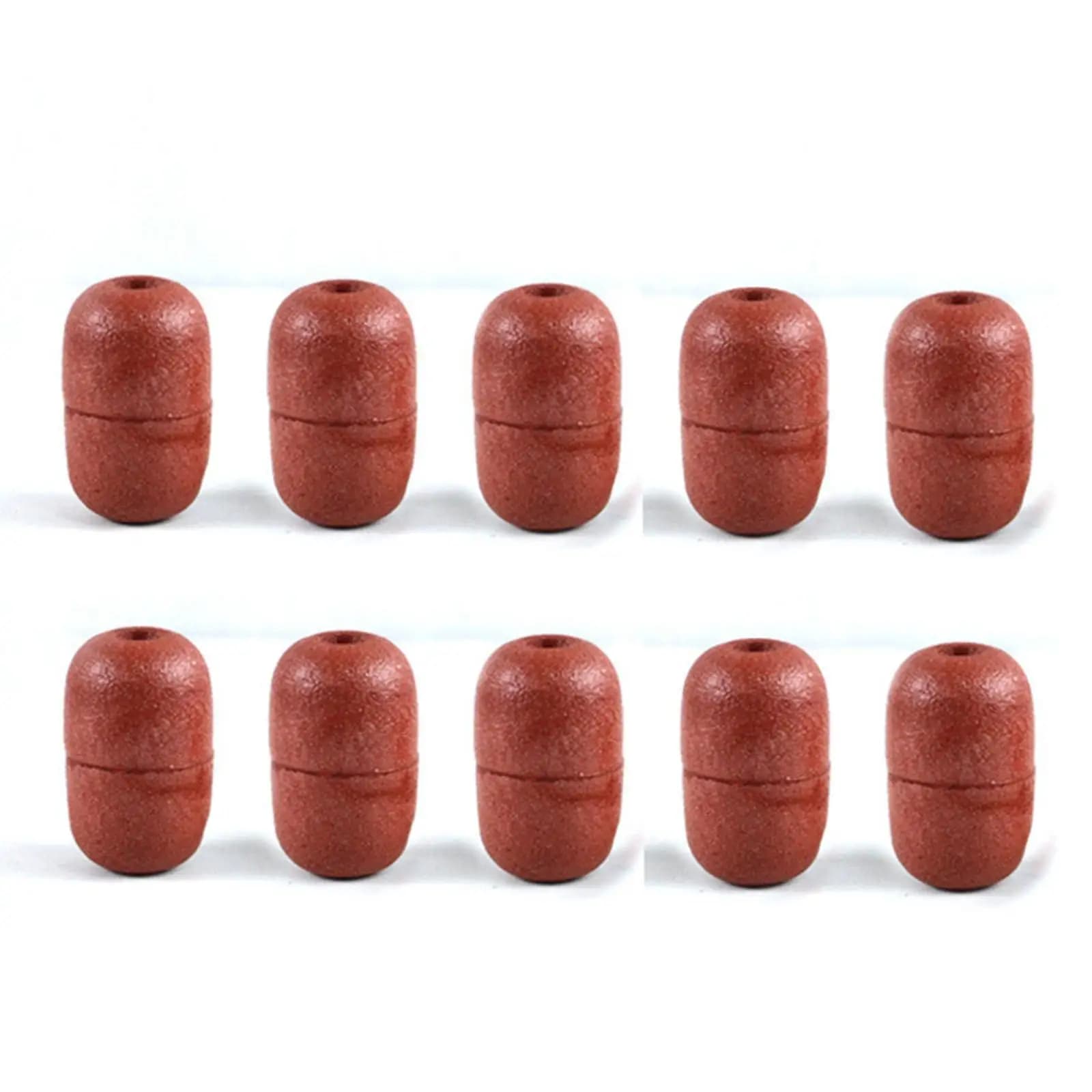 20 Pezzi Galleggianti per Corde in PVC Semplici, Galleggianti per Corde da Traino per Barche, Boe Galleggianti per Kayak, per Ormeggio, Reti da Pesca, Acquacoltura, Cattura Granchi, Tracciamento