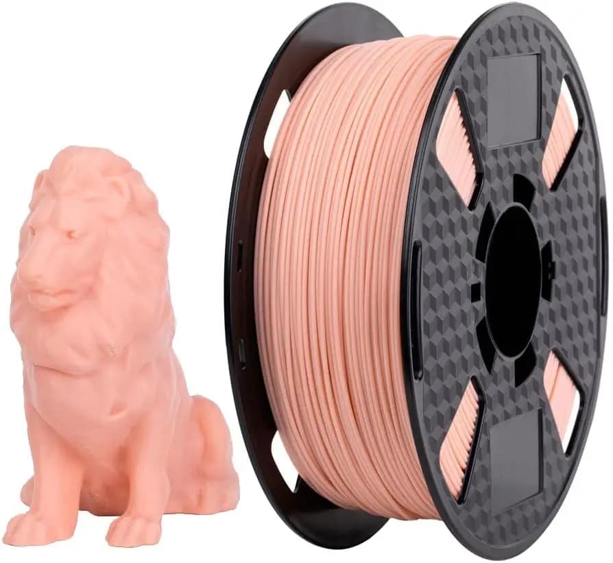 Filament PLA 1,75mm, Beige Color Leather 1KG for 3D Printing, Color Brown Sand Pro Plus